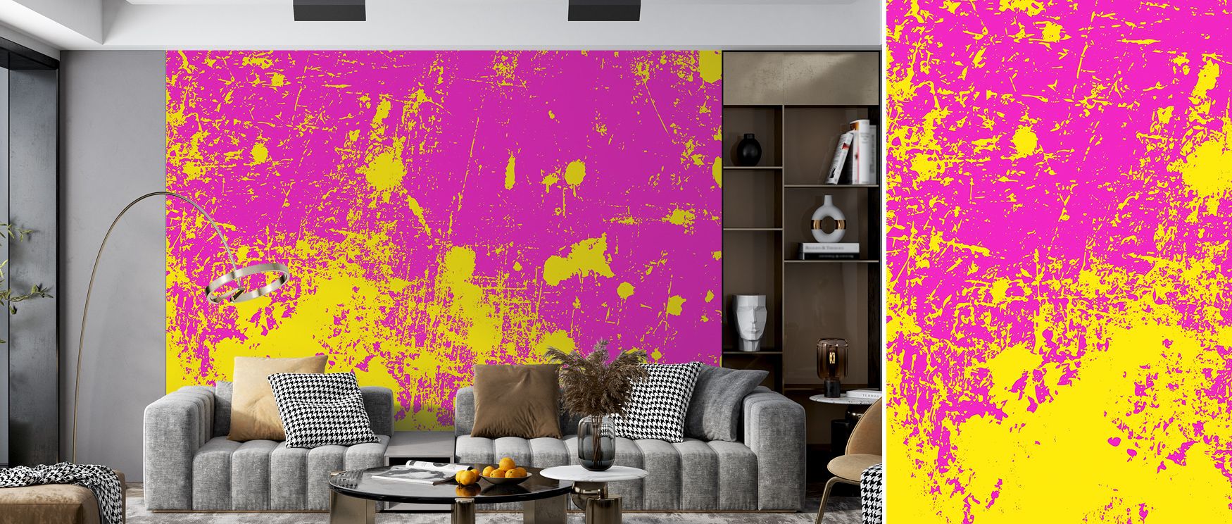 Energy flows through Artist Draft Wallpaper as gestures carry creative resonance, surrounding living rooms or lounges with atmosphere of cultural grounding, timeless refinement, and poetic artistry shaped in elegant layers of design and balance. 