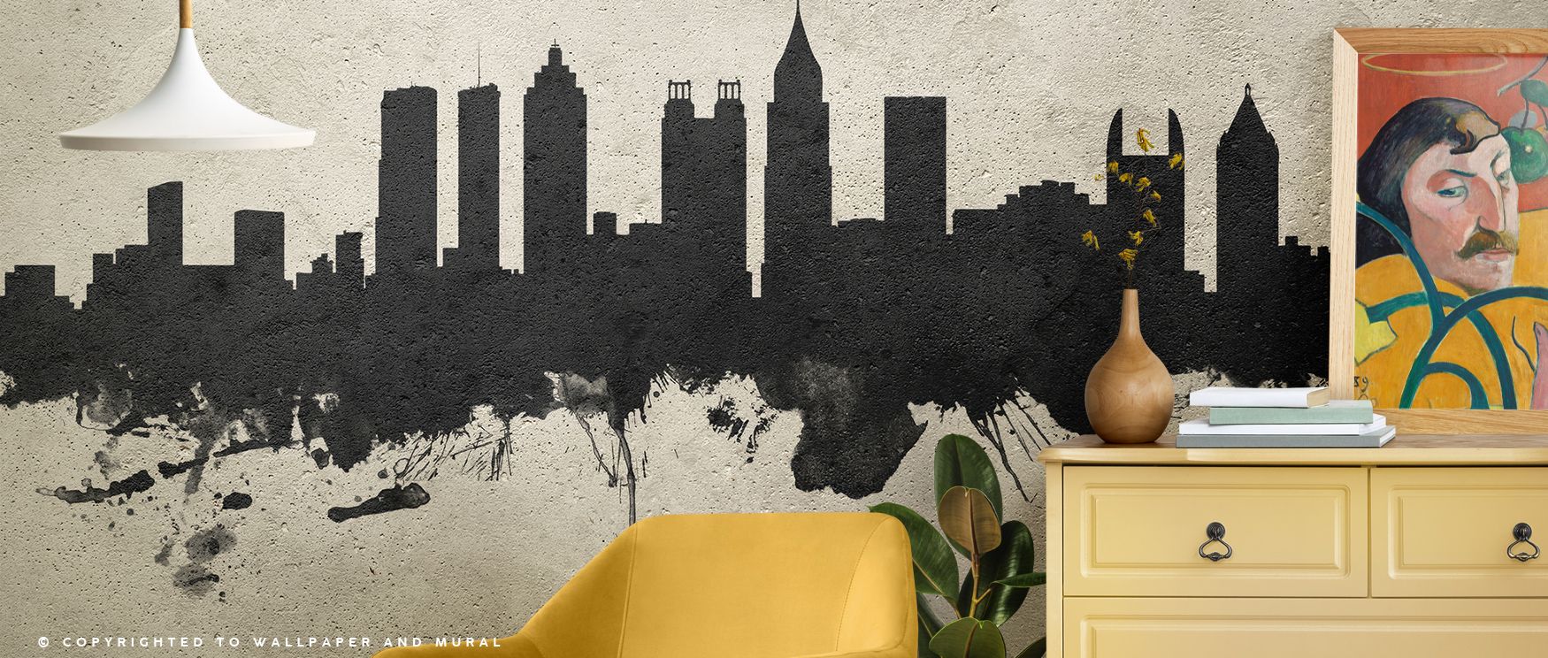 Depth appears in Atlantis Paint Wallpaper through patterns layered in shimmer, enriching lounges or bedrooms with atmosphere of cultural grounding, imaginative refinement, and artistic resonance that carry mythical elegance across interiors with sophistic