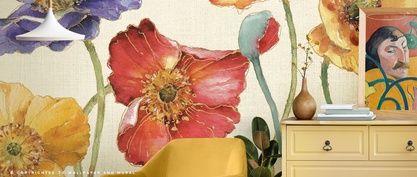 Harmony reflects in Autumn Softies Wallpaper across seasonal tones, enriching living rooms or lounges with atmosphere of cultural resonance, warm refinement, and elegant sophistication, creating interiors inspired by autumnal calmness and timeless beauty.