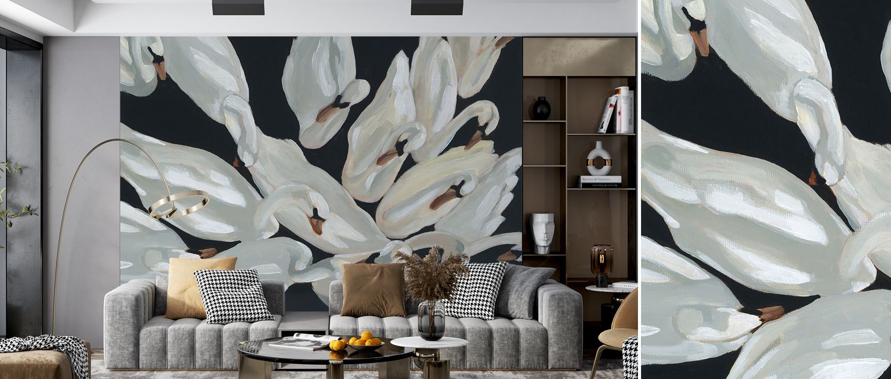 Resonance shines in Bevy Wallpaper through structural clarity, enriching bedrooms or living rooms with atmosphere guided by cultural grounding, calm refinement, and timeless resonance, turning interiors into environments of sophisticated charm and design 