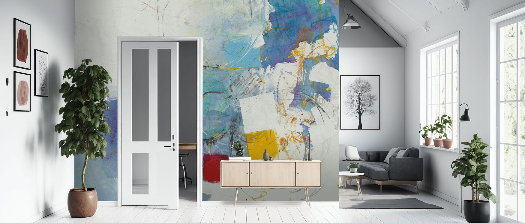 Playful artistry develops in Breakout Spark Wallpaper through dynamic motifs, enriching bedrooms or lounges with atmosphere enriched by cultural grounding, imaginative refinement, and timeless resonance, shaping interiors into vibrant artistic environment