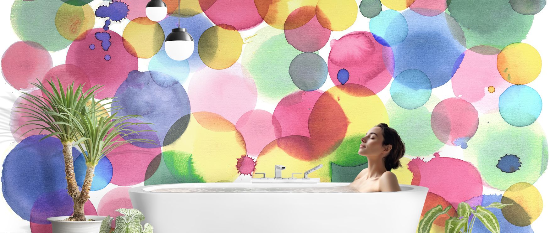 Playful resonance emerges in Bubbly I Wallpaper through scattered motifs, enriching bedrooms or lounges with atmosphere enriched by cultural resonance, lively refinement, and timeless charm, shaping interiors into whimsical artistic environments nurtured 