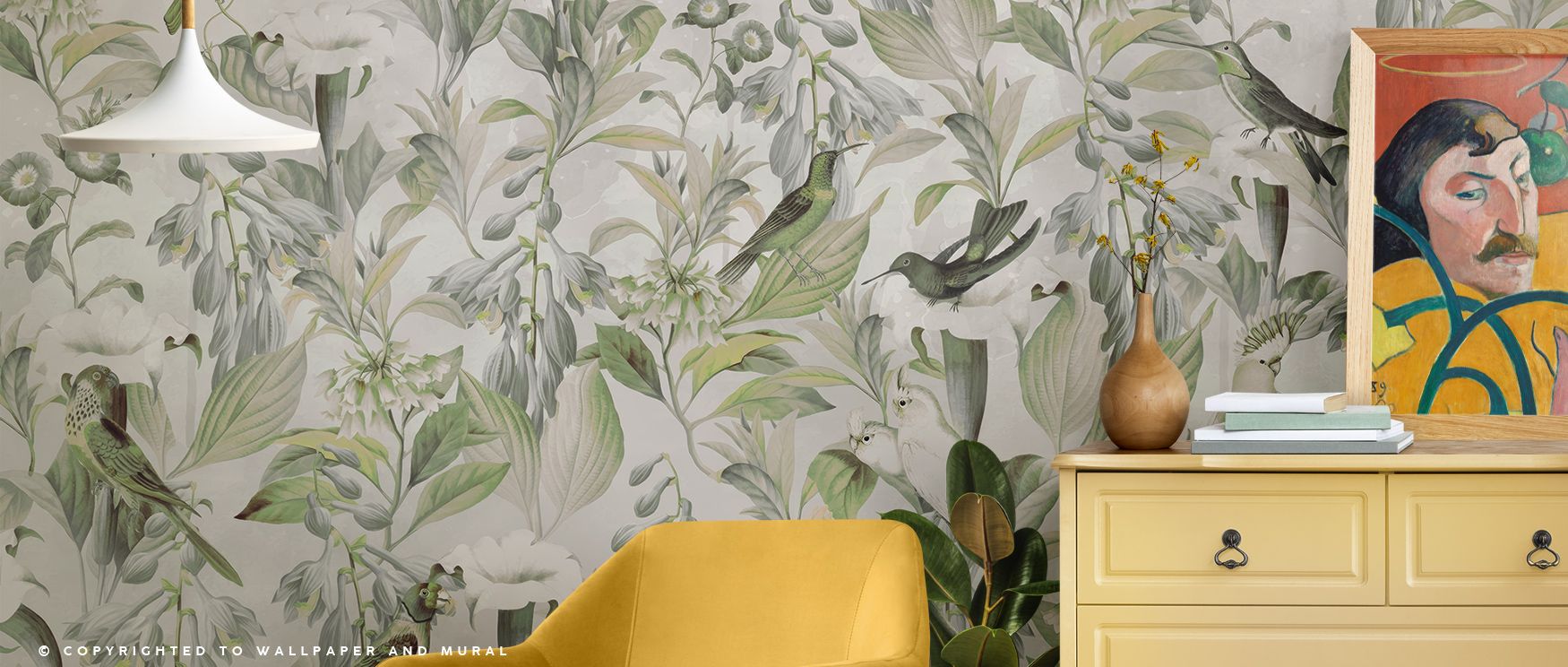 Balance radiates in Datura Green Wallpaper across luminous layers, enriching living rooms or lounges with atmosphere enriched by cultural resonance, floral refinement, and timeless resonance, shaping interiors into poised artistic spaces filled with calmn