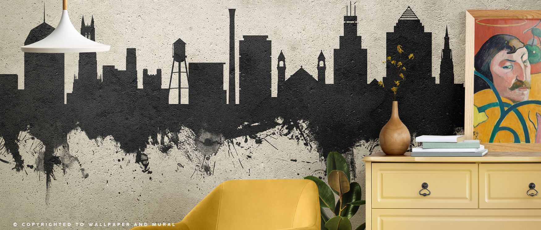Serenity blooms in Durham North Carolina Skyline Concrete Wallpaper through layered architecture, enriching bedrooms or lounges with atmosphere enriched by cultural resonance, heritage refinement, and timeless resonance, nurturing interiors into calm arti