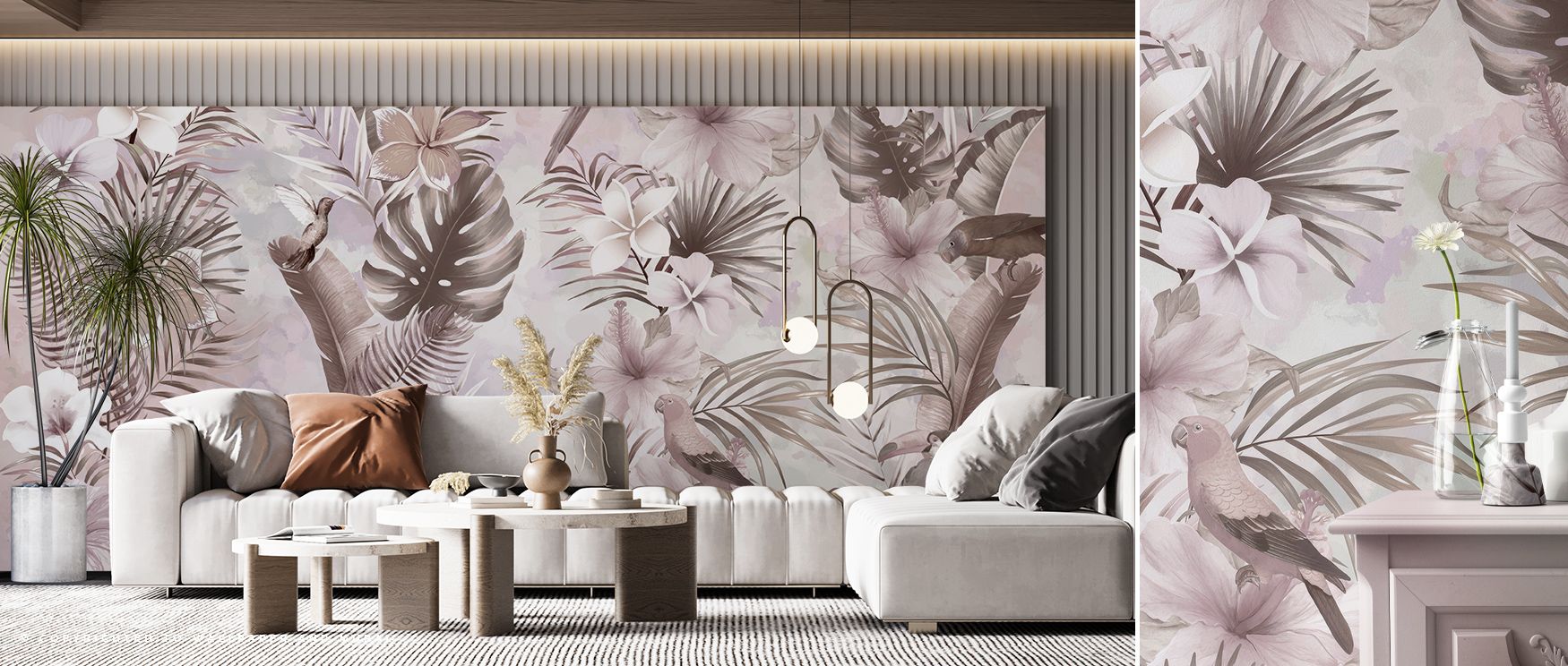 Natural elegance radiates from the Exotic Vibes Tropical Paradise Wallpaper, as tropical patterns highlight serenity. Its tones enhance interiors with calm. Bedrooms, offices, or living rooms glow with sophistication, filled with timeless artistry and tro