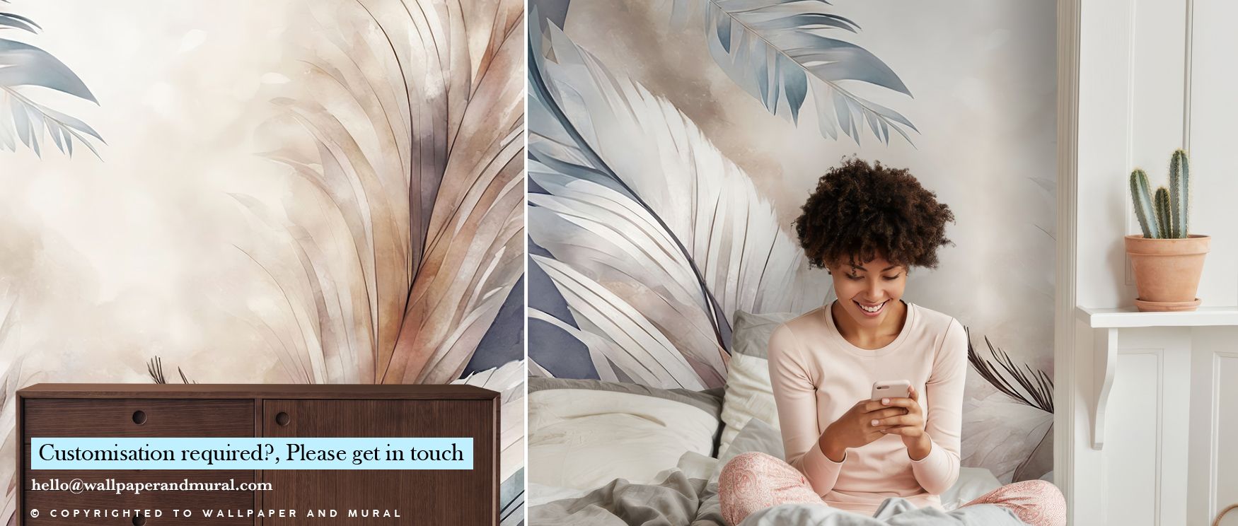 Feathers Magic Brown Wallpaper unfolds with delicate details, brown feathers drifting in graceful rhythm. The design enhances living rooms or studies, surrounding interiors with warm natural presence and refined calm that carries rustic elegance. 