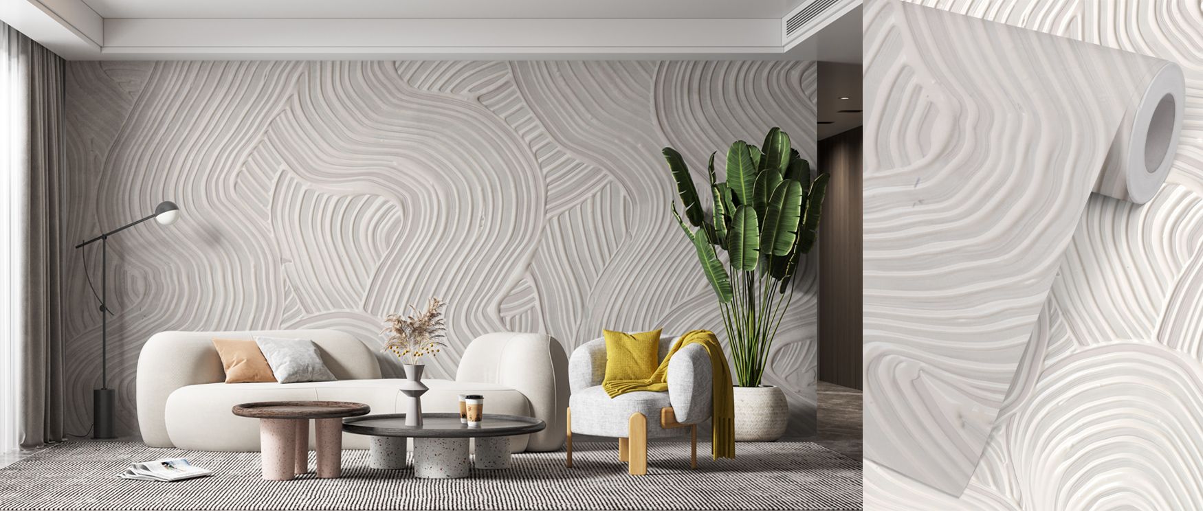 Layers of motion define Feel the Flow Abstract Wallpaper, colors shifting across abstract forms. Bedrooms or living rooms shine with artistic vitality, creative brilliance, and expressive rhythm, surrounding interiors with dynamic energy that transforms a