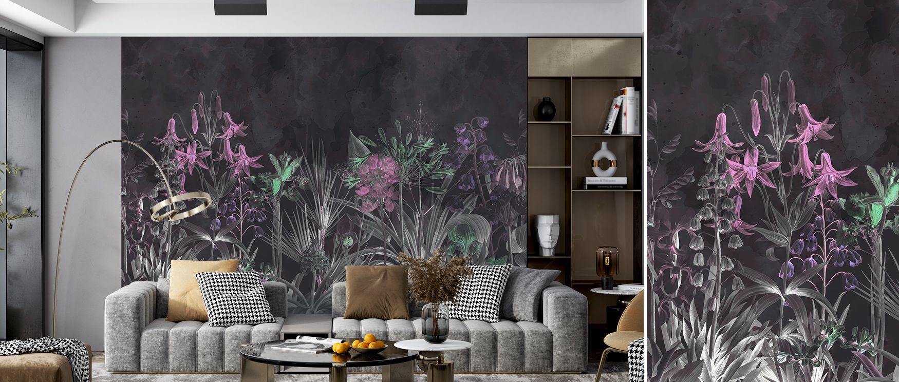 Field of Dreams Dark Bright Green Wallpaper builds atmosphere with green fields painted in rhythmic tones. Living rooms or offices glow with vitality, freshness, and natural charm, enriching interiors with timeless artistry and botanical beauty.