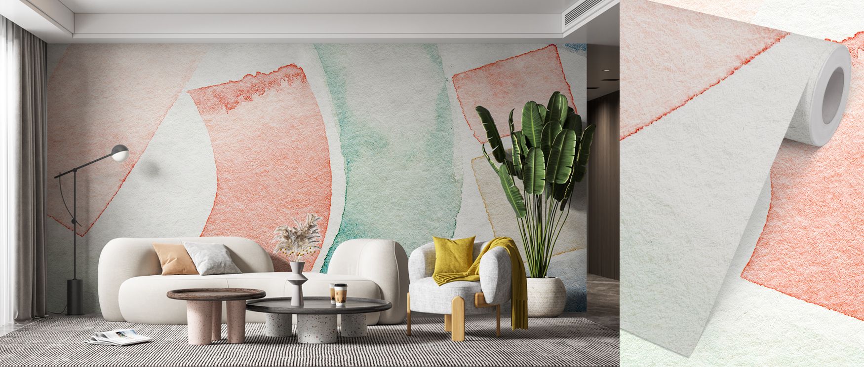 Modern artistry defines Flowing Abstract Wallpaper, dynamic tones painted in flowing patterns. Bedrooms or living rooms glow with vibrancy, creative rhythm, and contemporary elegance, surrounding interiors with motion and refined atmosphere that uplifts e