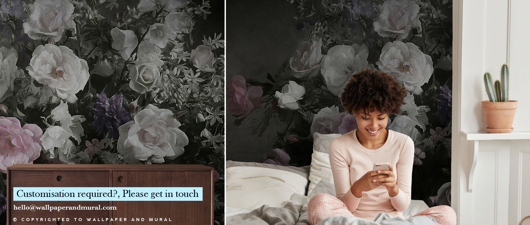 The artistry of Grand Flora Wallpaper lies in blossoms painted with radiant hues. Playrooms or living rooms glow with vibrant atmosphere, cheerful charm, and floral brilliance, surrounding interiors with lively character and timeless presence. 