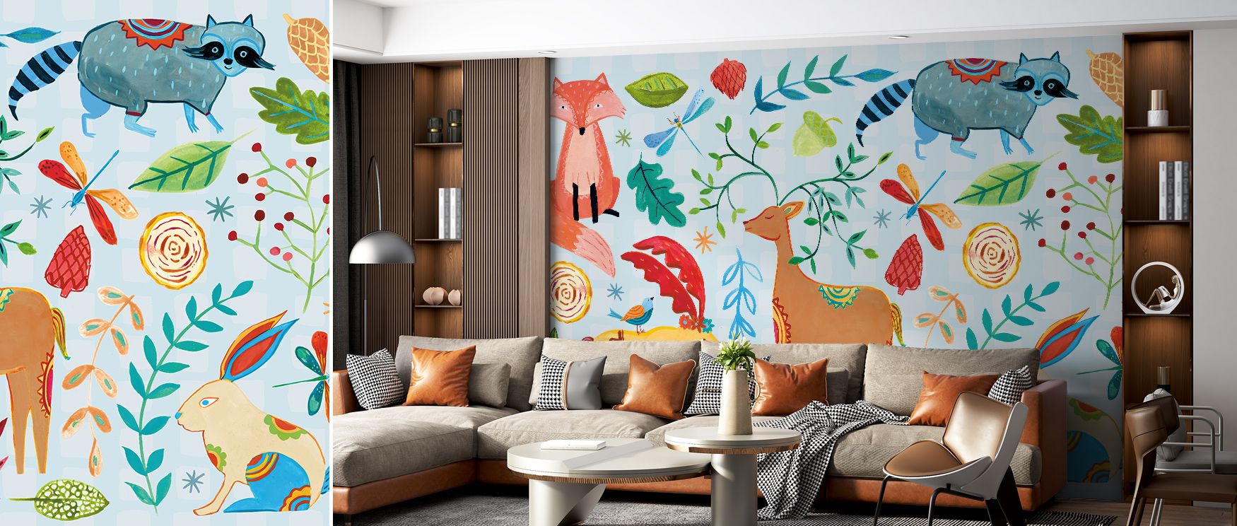Green Crown Wallpaper enhances walls with foliage painted in radiant greens arranged in rhythmic compositions, scattering energy and calm together. Living rooms, kitchens, or bedrooms glow with luminous charm, enriched by natural elegance, refined balance
