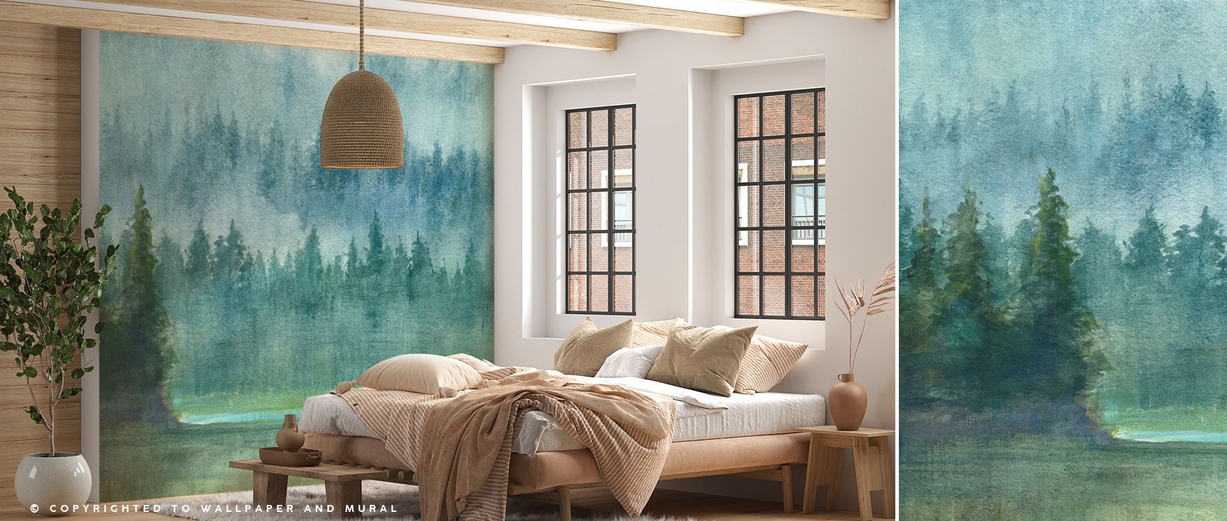 Green Point Wallpaper spreads tonal calm across interiors with greens shaded in sage and emerald tones arranged in flowing compositions that carry balance. Bedrooms, offices, or living rooms glow with refined presence, enriched by timeless elegance, natur