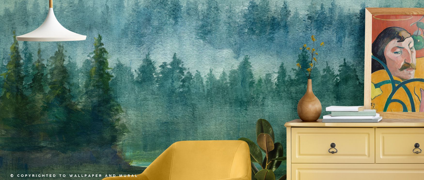 Green Point Wallpaper expresses tonal charm through greens shaded in sage and moss painted in layered compositions that radiate balance. Living rooms, bedrooms, or offices glow with atmosphere of calm presence, enriched by natural brilliance, refined eleg