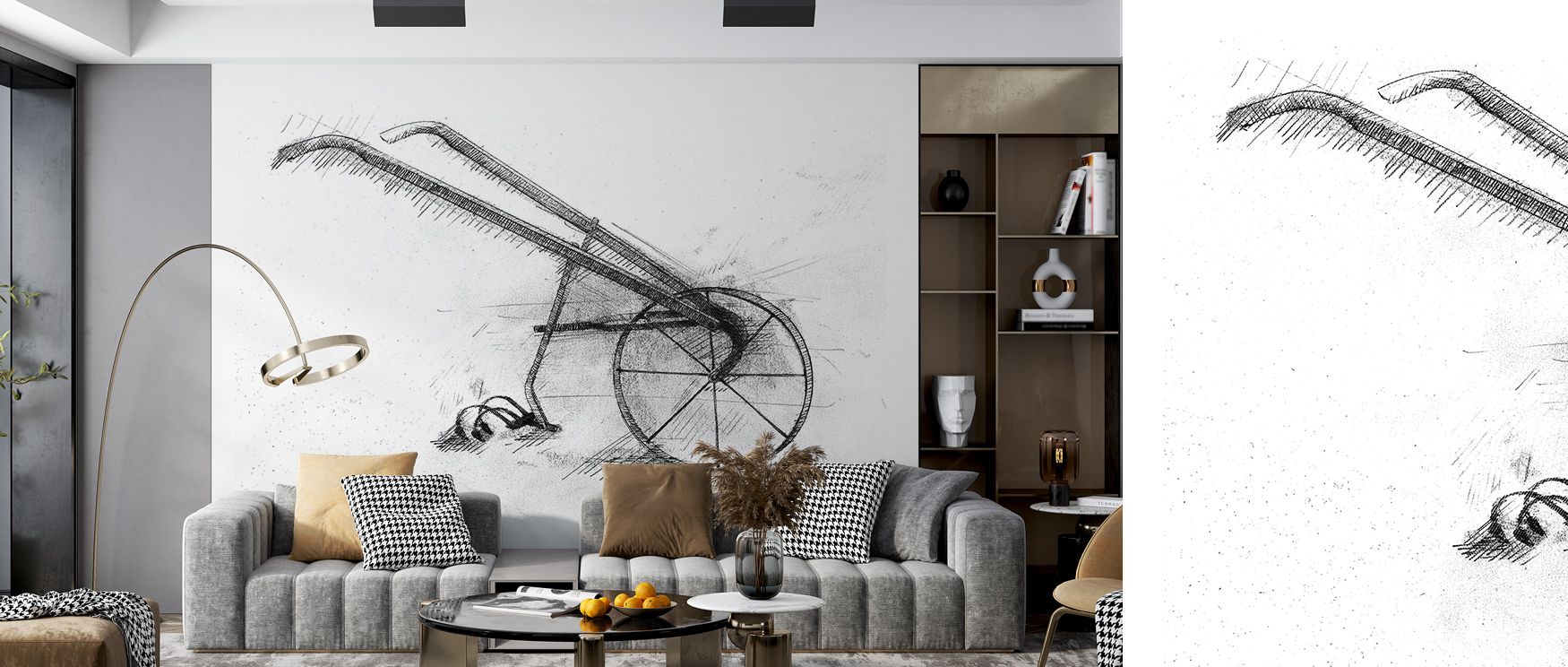 Hard Labor Industrial Wallpaper surrounds interiors with rugged artistry painted in layered tones of iron, steel, and stone shaded in rhythm. Bedrooms, living rooms, or offices glow with refined brilliance, enriched by industrial presence, resilience, and