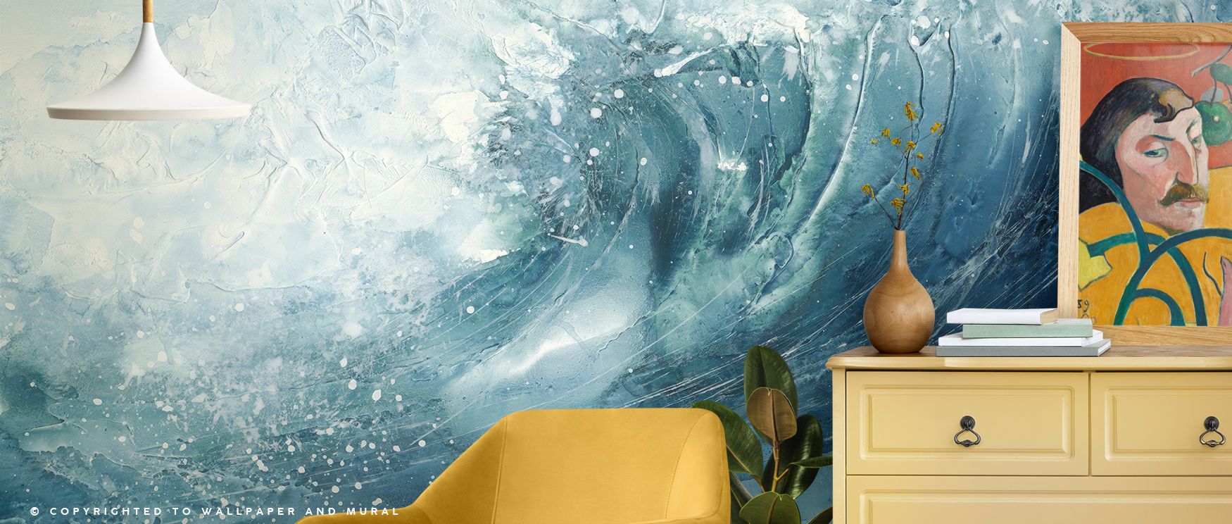 In The Curl I Wallpaper delivers luminous charm with fluid motifs shaded in coral and teal tones painted in rhythmic compositions. Offices, bedrooms, or living rooms glow with refined brilliance, enriched by vibrancy, luminous artistry, and modern presenc