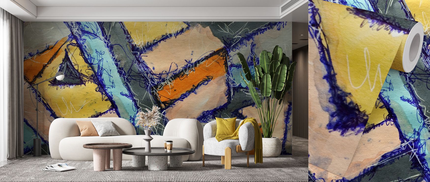 In the Suburbs Wallpaper carries suburban artistry with muted tones shaded in cream and sage arranged across rhythmic compositions. Studies, bedrooms, or living rooms glow with refined brilliance, enriched by serenity, luminous balance, and atmosphere of 