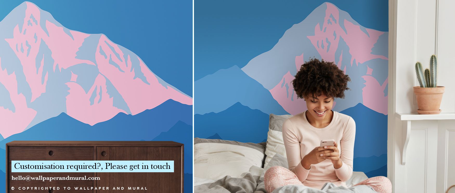 K2 Illustration Wallpaper enriches walls with peaks shaded in white and blue painted in rhythmic balance across layered compositions. Offices, bedrooms, or living rooms glow with refined brilliance, enriched by luminous calm, mountain artistry, and atmosp