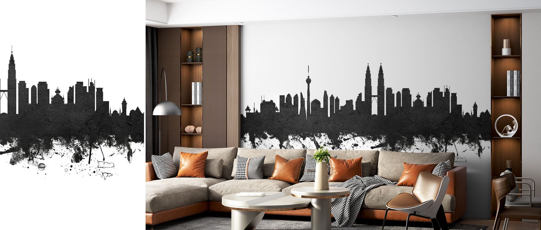 Subdued contrasts shape architectural rhythm in monochrome design, producing imagery that enriches living areas or offices with atmosphere filled with cultural resonance, decorative calm, and refined artistry expressed in balanced composition. 