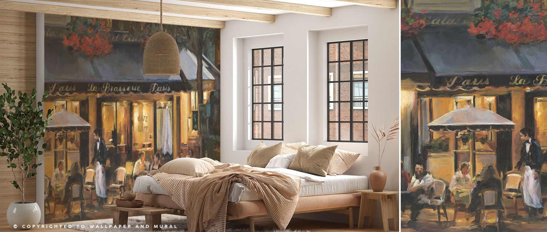 Subtle palettes blend gracefully with architectural motifs, evoking warmth and refinement, enriching dining spaces or kitchens with timeless Parisian charm that conveys cultural artistry and decorative comfort rooted in everyday elegance. 