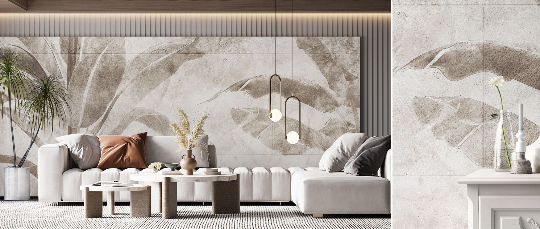 Patterns of leaves layered in balance generate imagery that enriches bedrooms or studies with atmosphere steeped in cultural artistry, contemplative depth, and decorative refinement expressed through natural elegance and restrained composition. 