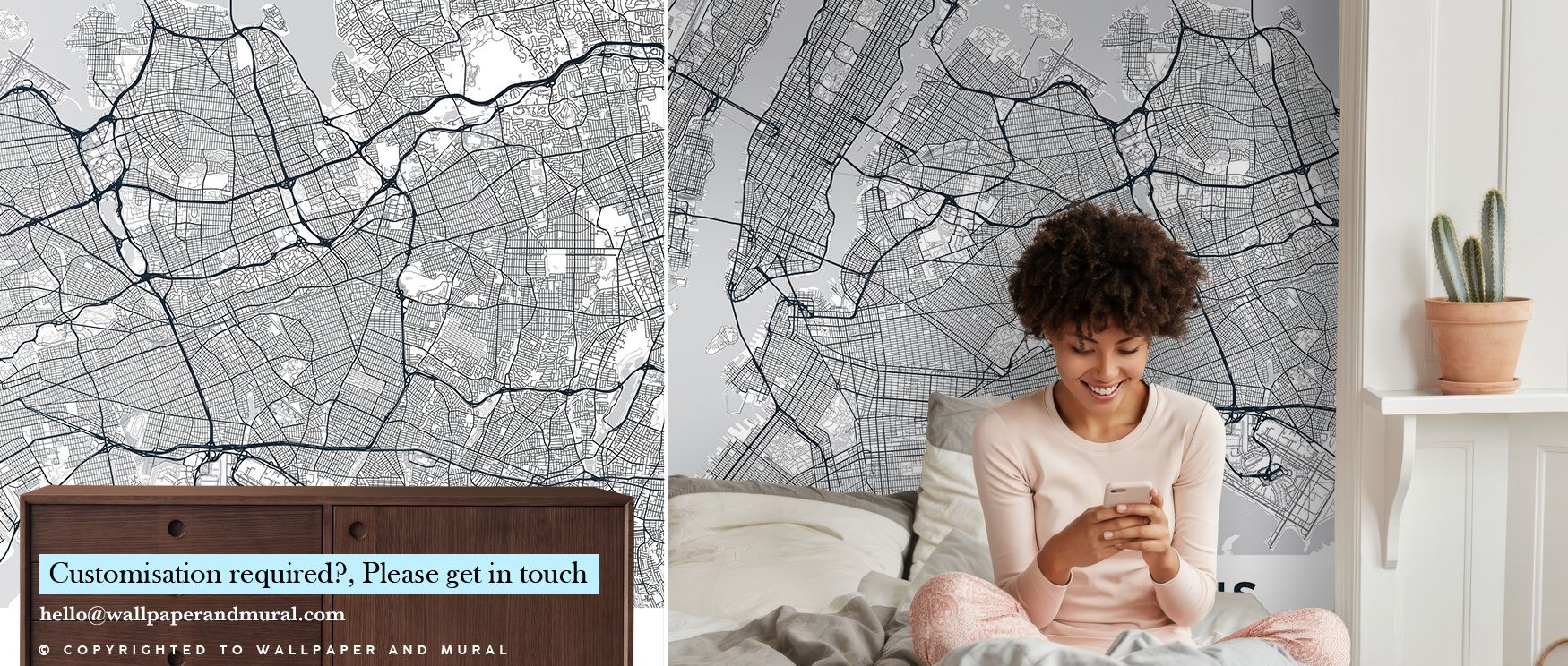 Urban presence resonates in the Map of Queens Wallpaper, where detailed cartography enhances walls with depth. Interiors benefit from its versatile design, which adds sophistication to bedrooms, living rooms, or offices, providing balance between heritage