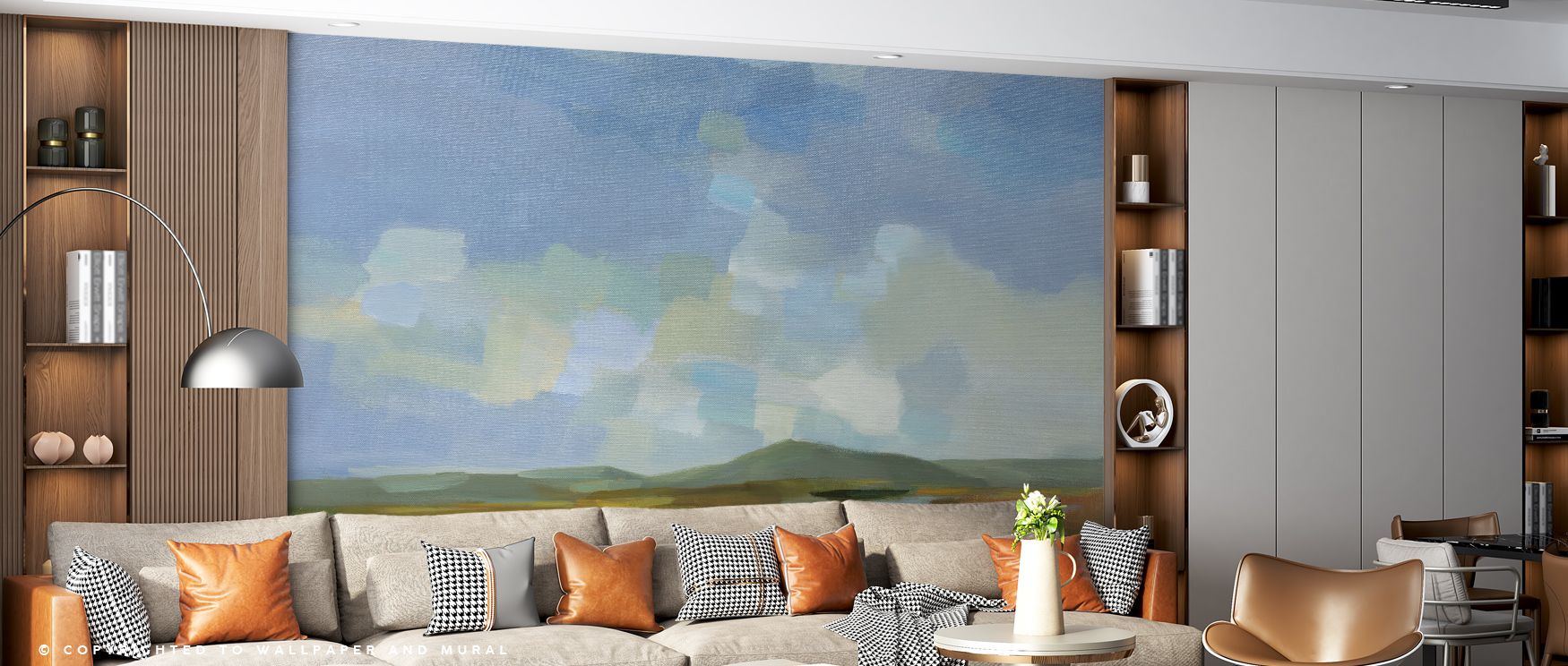 Decorative presence is illustrated in the Meanders Wallpaper, where rhythmic motifs weave into refined artistry. Interiors gain atmosphere filled with timeless charm, offering sophistication and balance while enriching walls with creative elegance and orn
