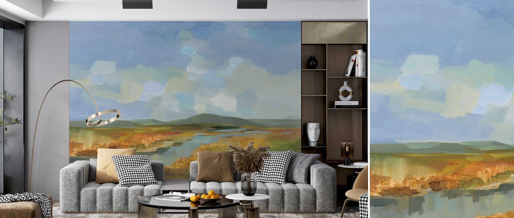 Artistic rhythm flows through the Meanders Wallpaper, where ornamental motifs add depth and balance. Interiors are enriched with atmosphere of timeless charm, offering sophistication and creative elegance that enhances walls with graceful decorative flow.
