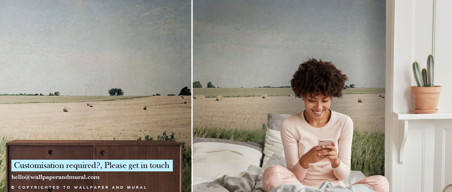 With delicate sophistication, Neutral Country II Wallpaper surrounds interiors in pastoral beauty. Its muted palette calms rooms while offering refined charm, ensuring bedrooms and living rooms benefit from authentic serenity and natural balance inspired 