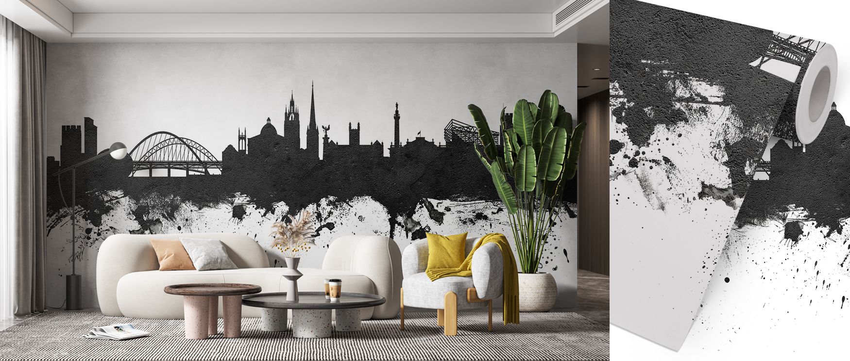 Timeless artistry emerges in Newcastle England Skyline Black & White Wallpaper, presenting the city’s landmarks in bold contrasts. Bedrooms and living rooms gain refined atmospheres filled with cultural pride and enduring sophistication that reflect Newca