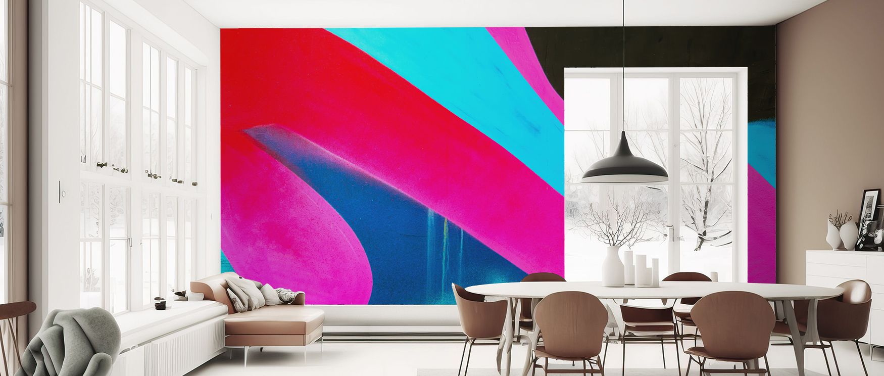 Moonlit brilliance enhances Night Surfing Wallpaper, capturing the drama of glowing waves against deep tones. Bedrooms and living rooms gain rhythm, adventurous character, and expressive resonance. The design enriches interiors with daring artistry, surro