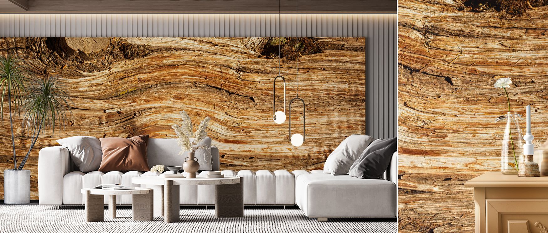 Craftsmanship thrives in Old Knots Wallpaper, showcasing intricate motifs that radiate authenticity. Bedrooms and living rooms become enriched with rustic charm, natural beauty, and timeless resonance, ensuring interiors reflect heritage artistry and refi