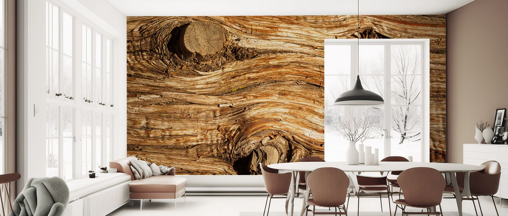 Heritage character defines Old Knots Wallpaper, blending rustic motifs with refined depth. Bedrooms and living rooms are elevated with authenticity, artistry, and sophistication, surrounding interiors with balance, warmth, and heritage beauty that resonat