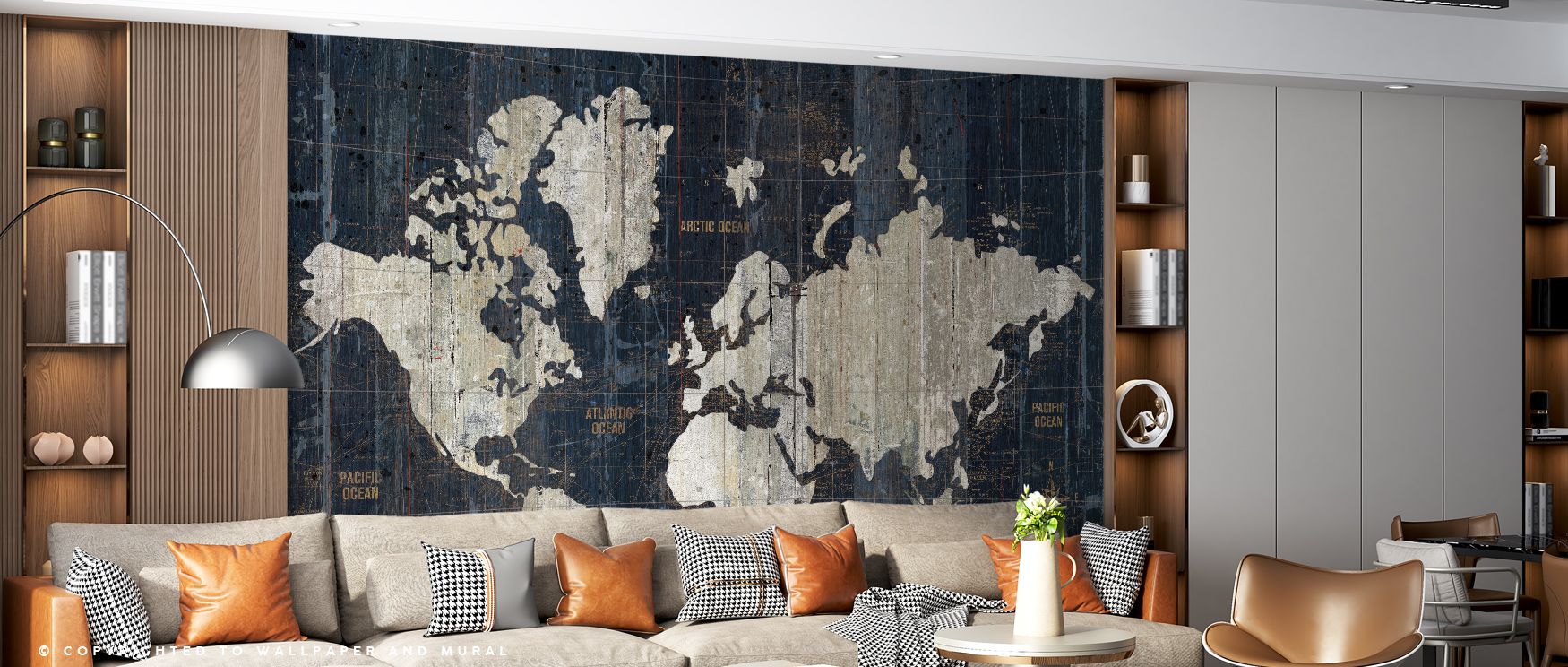 Artistic heritage shines in Old World Map Blue v2 Wallpaper, blending refined cartography with elegant tones. Bedrooms and living rooms gain timeless sophistication, cultural resonance, and refinement, ensuring interiors feel inspired by artistry and the 