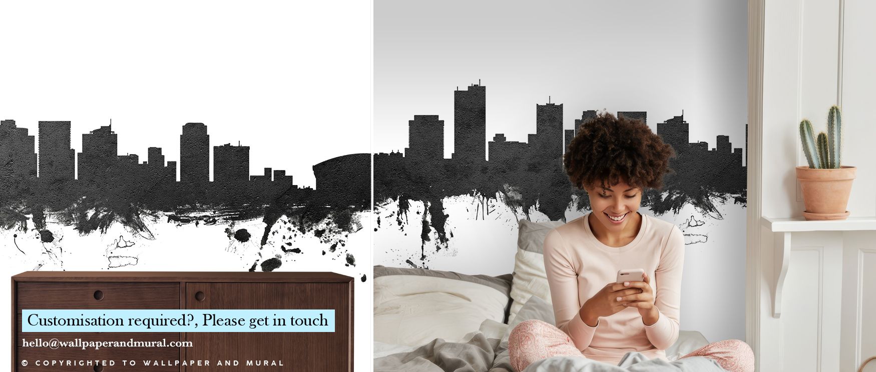 Bold artistry enriches Phoenix Skyline Black & White Wallpaper, presenting landmarks with clarity and precision. Bedrooms and living rooms resonate with resonance, refinement, and balance, surrounding interiors with cultural pride, artistry, and timeless 