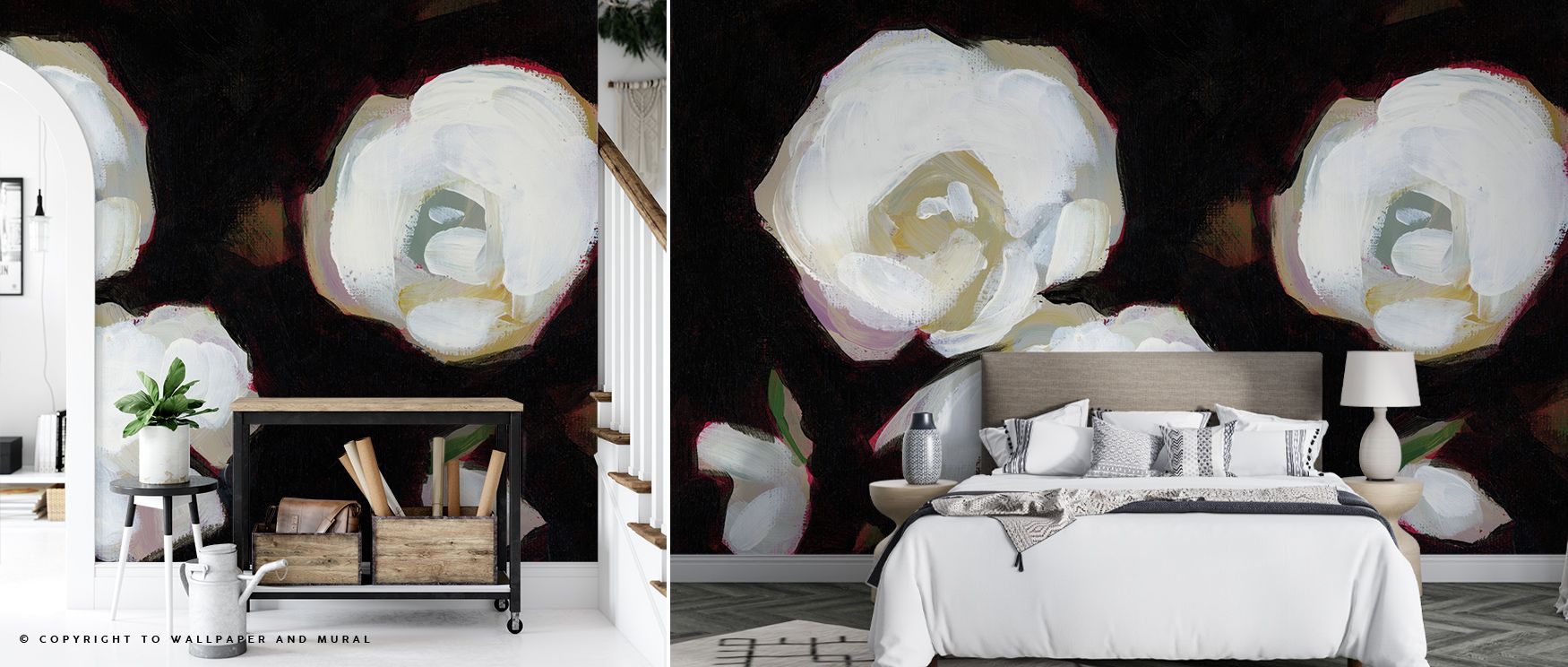 Sophisticated lines weave throughout the Queen of Hearts II Wallpaper, creating a mural that feels alive with artistry. Walls carry grace and elegance, turning interiors into refined settings of cultural distinction, perfect for dining areas or bedrooms. 
