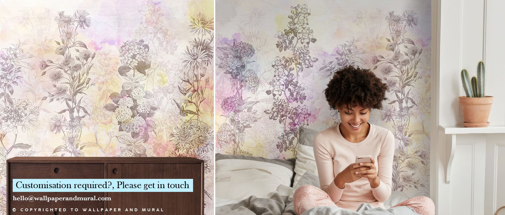 Blossoms glow within the Reaching For the Sun Wallpaper, golden tones layered in vibrant rhythm enrich interiors with atmosphere of refinement, surrounding bedrooms, dining areas, or hallways with artistry and warmth that inspires timeless beauty. 