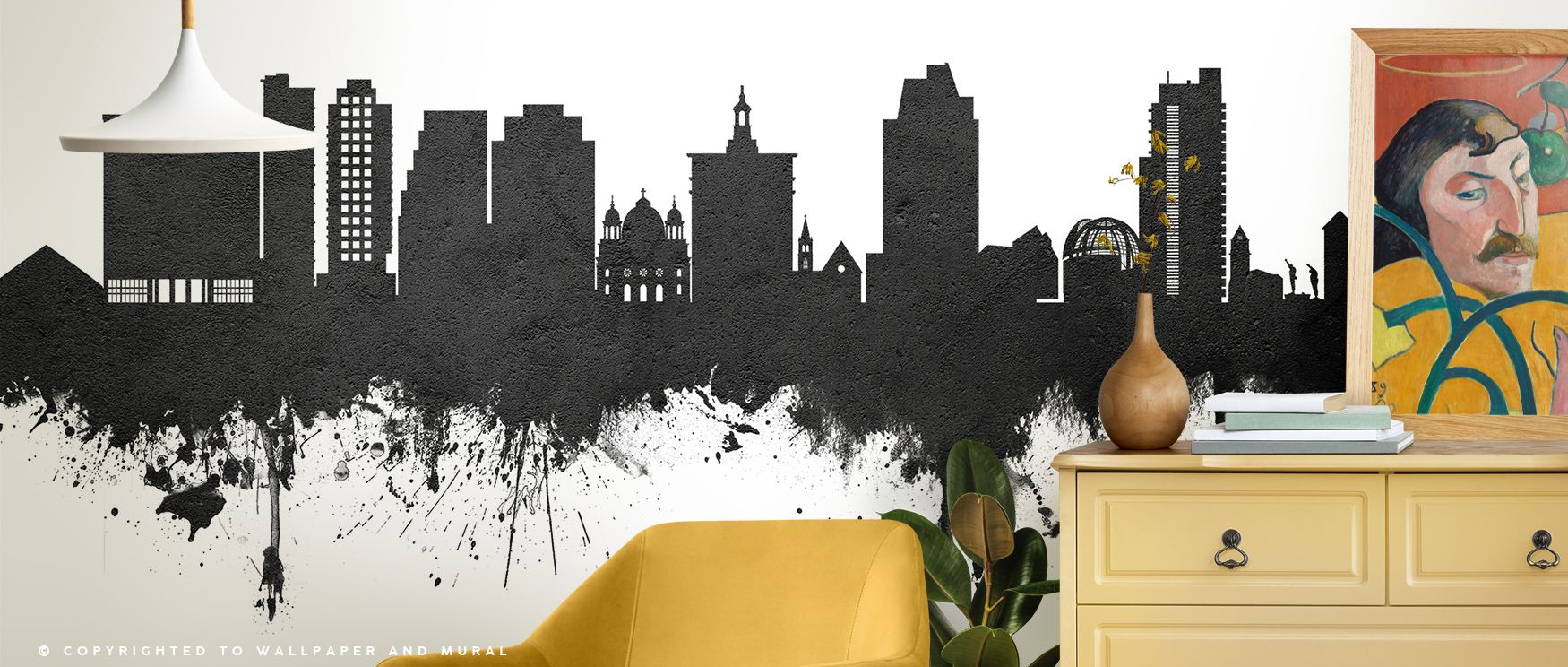 Across radiant tones, the San Jose California Skyline Black & White Wallpaper enriches interiors with atmosphere of refinement, surrounding bedrooms, offices, or living spaces with artistry that radiates timeless sophistication and balance. 