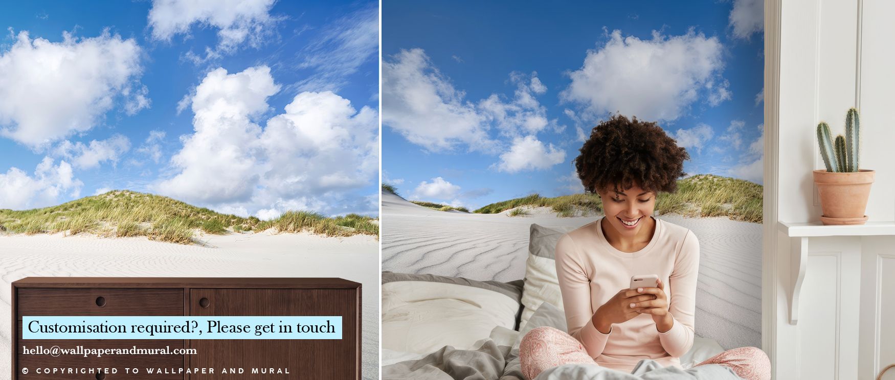 In the Sand Dune Macro Wallpaper, close-up detail of dunes enriches interiors with atmosphere of refinement, surrounding bedrooms, dining rooms, or offices with artistry that radiates natural calm. 