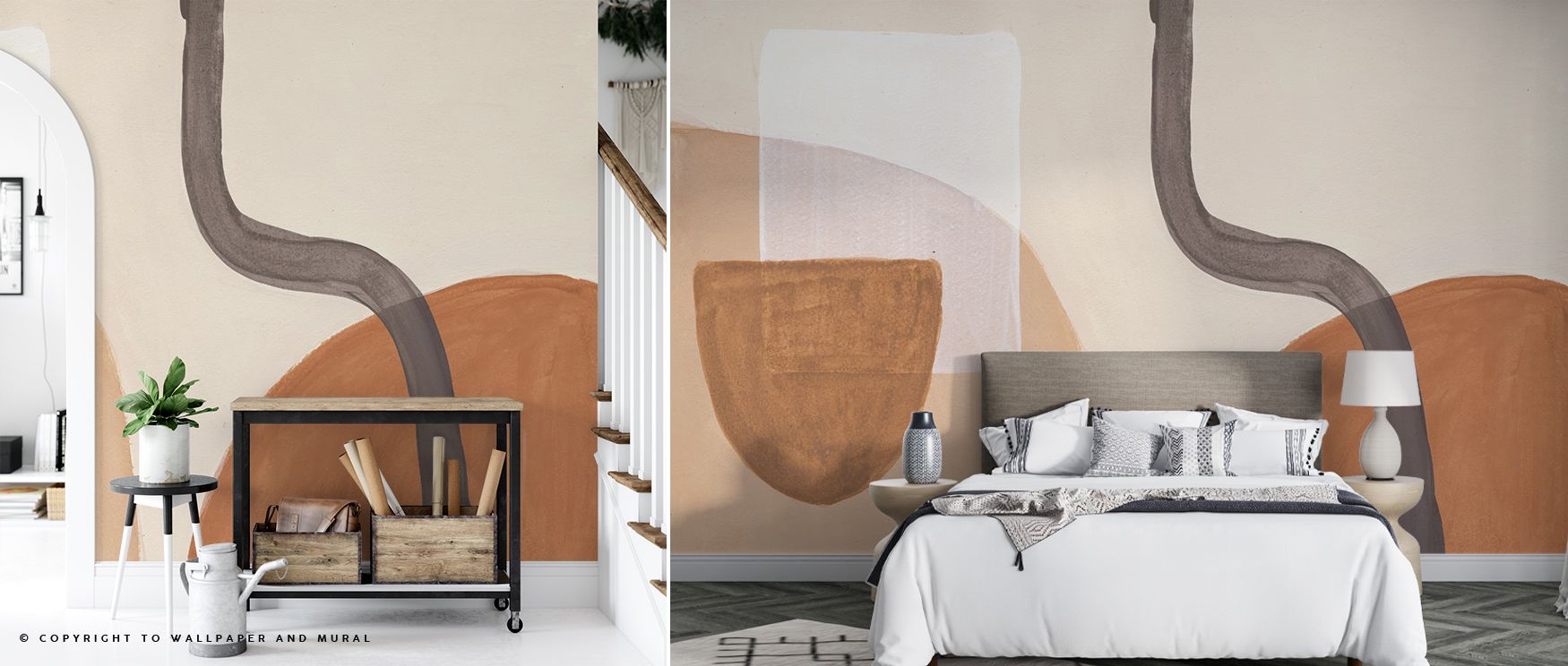 Calm artistry emerges in Sandy Balance Line with Artistic Textures Wallpaper, sandy tones drifting with gentle resonance, enriching living spaces with quiet poise, interiors layered in natural balance, walls radiating serenity and timeless harmony. 