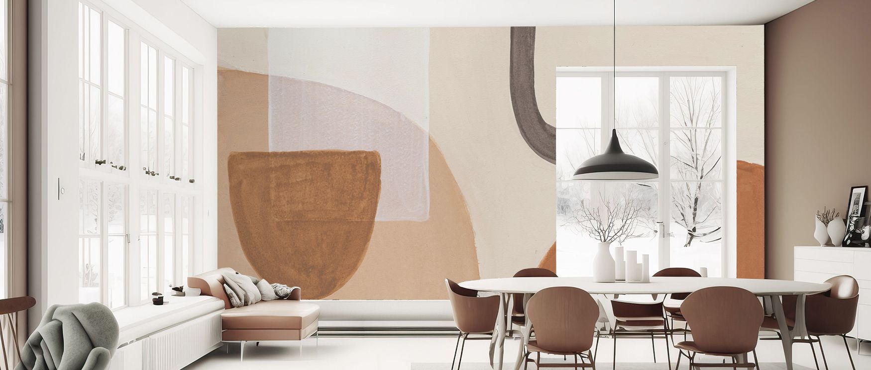 A vision of balance shines in Sandy Balance Line with Artistic Textures Wallpaper, sandy tones flowing in artistic rhythm, surrounding living rooms with harmony, interiors alive with refined calm and subtle poise that inspires daily reflection. 
