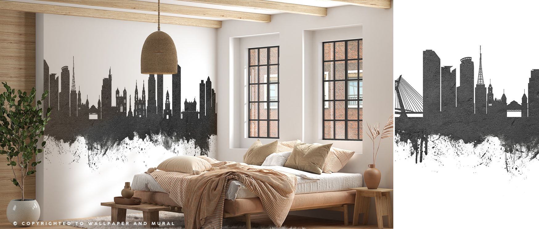 Crisp outlines glow across São Paulo Brazil Skyline Wallpaper, monochrome tones filling bedrooms with sophistication, interiors layered in urban charm, walls transformed into canvases of heritage and timeless refinement. 