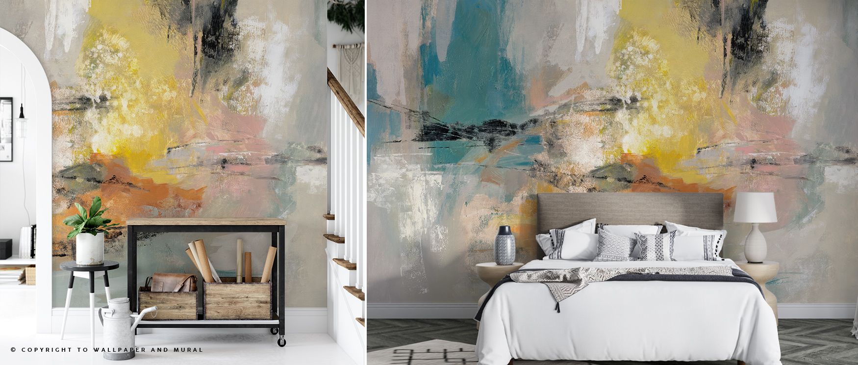 The Sea And Land Landscape on Canvas Wallpaper evokes a coastal atmosphere, blending shifting waves with earthbound slopes, wrapping interiors with fluid transitions that glow with restorative calm, creating immersive settings in living areas where walls 