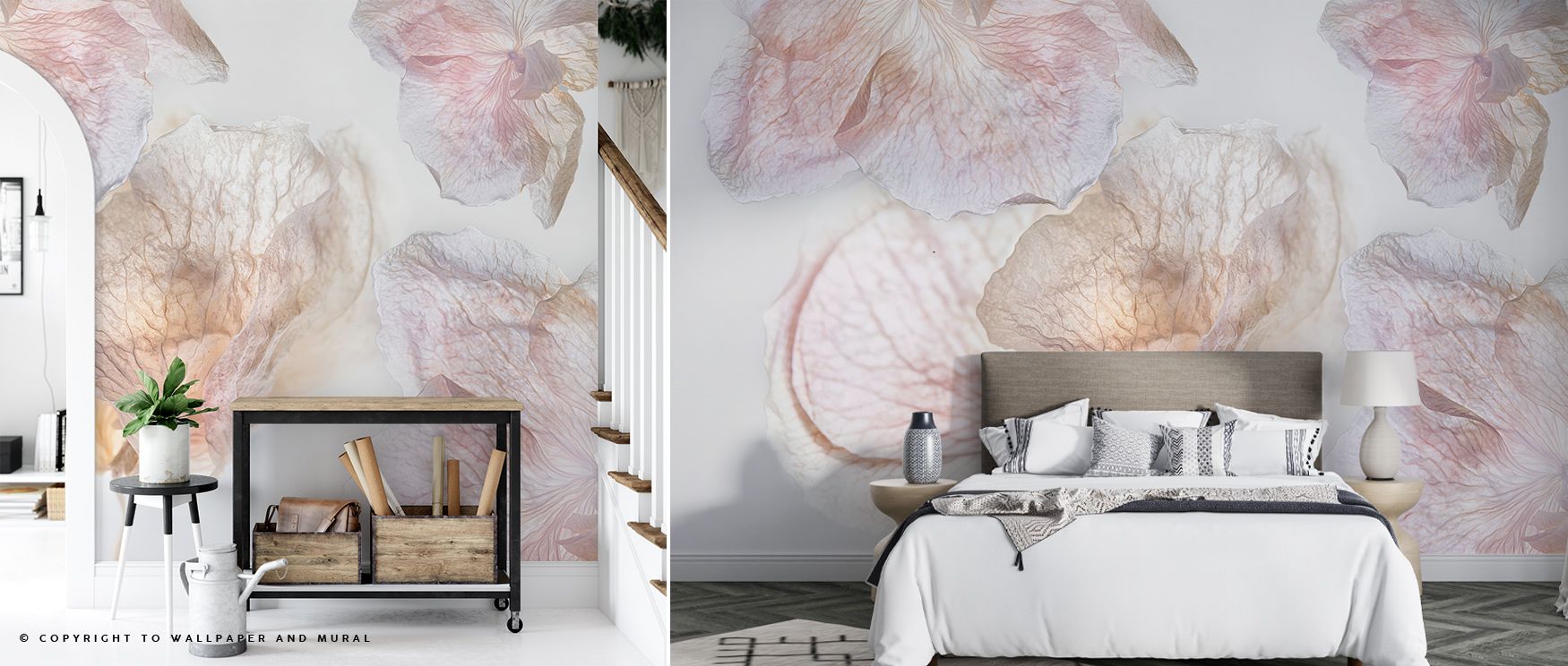 Gentle textures emerge across the Soft Embrace Gentle Floral Wall Art, blossoms glowing with luminous detail, surrounding offices with reflective charm, interiors layered in natural poise, walls carrying timeless calm and quiet elegance. 