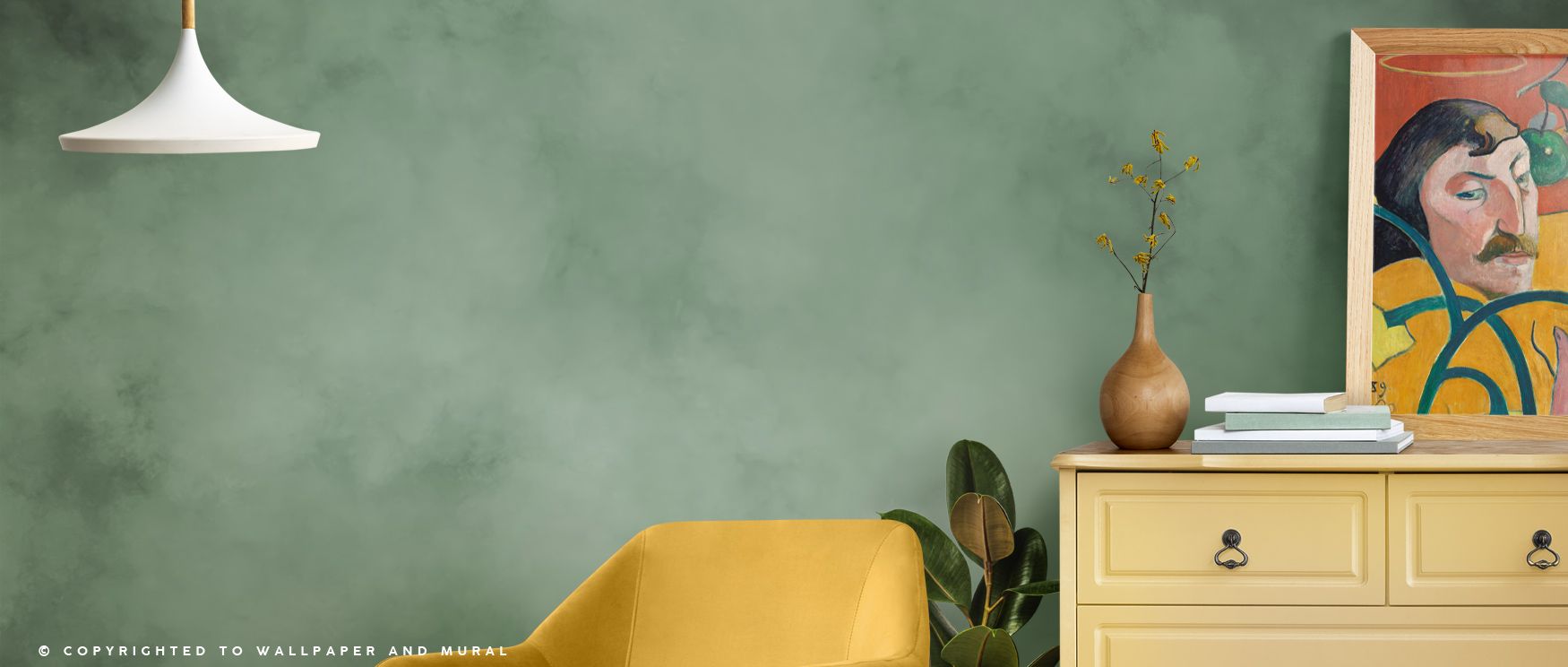 Radiant calm spreads in the Soft Fog Moss Green Tranquil Wall Art, mist-like imagery drifting gracefully across surfaces, enriching bedrooms with contemplative resonance and creating interiors infused with delicate charm, reflective beauty, and timeless n