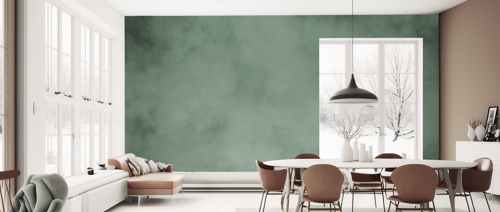A vision of serenity emerges from the Soft Fog Moss Green Tranquil Wall Art, layers of subtle tones flowing in luminous detail, surrounding offices with meditative elegance and filling walls with calm presence that resonates in refined artistry and timele