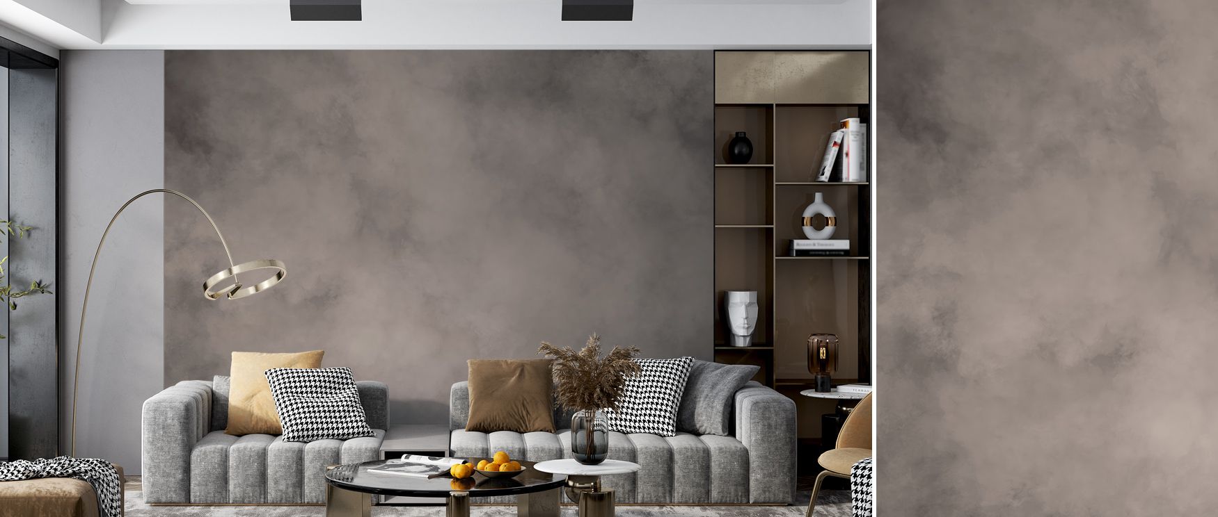 Poetic harmony expands within the Soft Fog Sepia Elegant Wall Art, sepia tones painting bedrooms in luminous resonance, interiors surrounded by warmth and reflective artistry, walls transformed into canvases of serenity and natural beauty. 