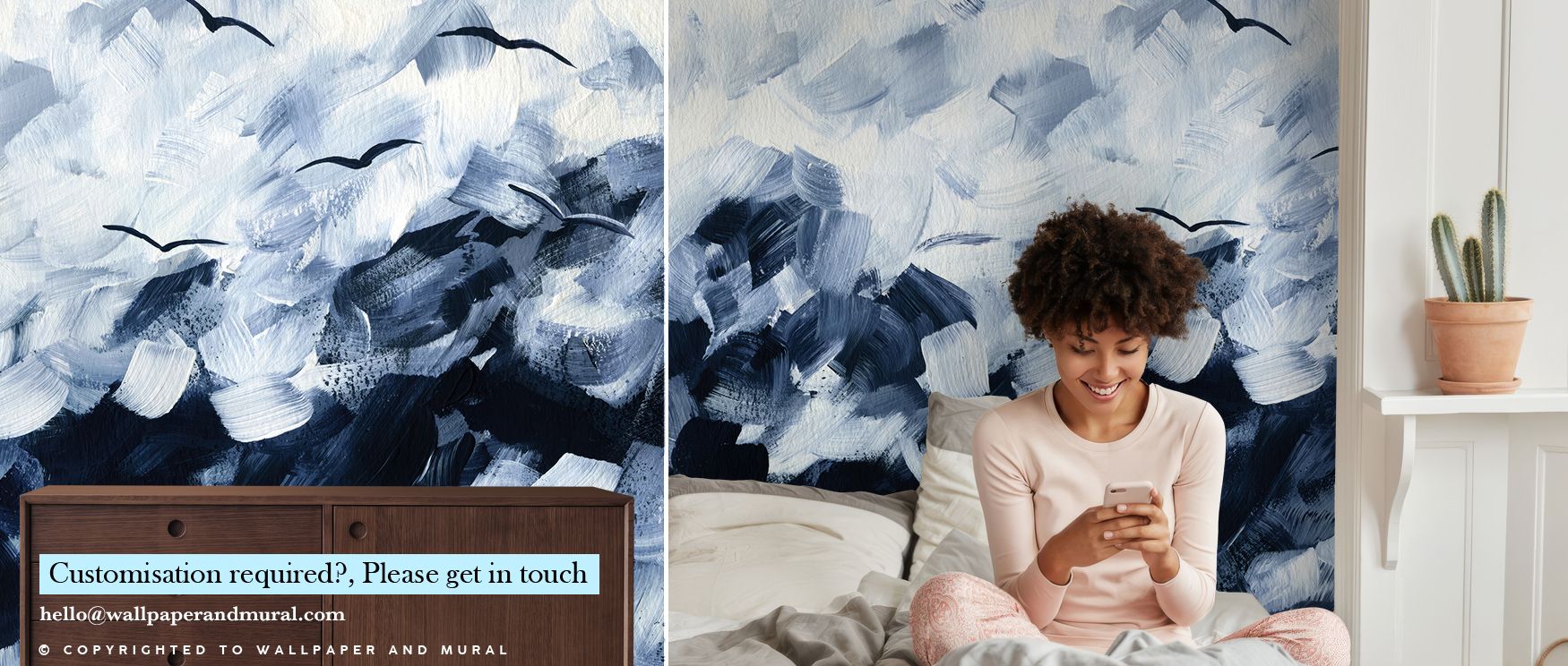 Ocean imagery expands across the Stormy Sea Dramatic Coastal Wall Art, deep tones glowing with luminous artistry, bedrooms enriched with serenity and rhythm, interiors layered with nature’s resonance, walls alive with poetic calm. 