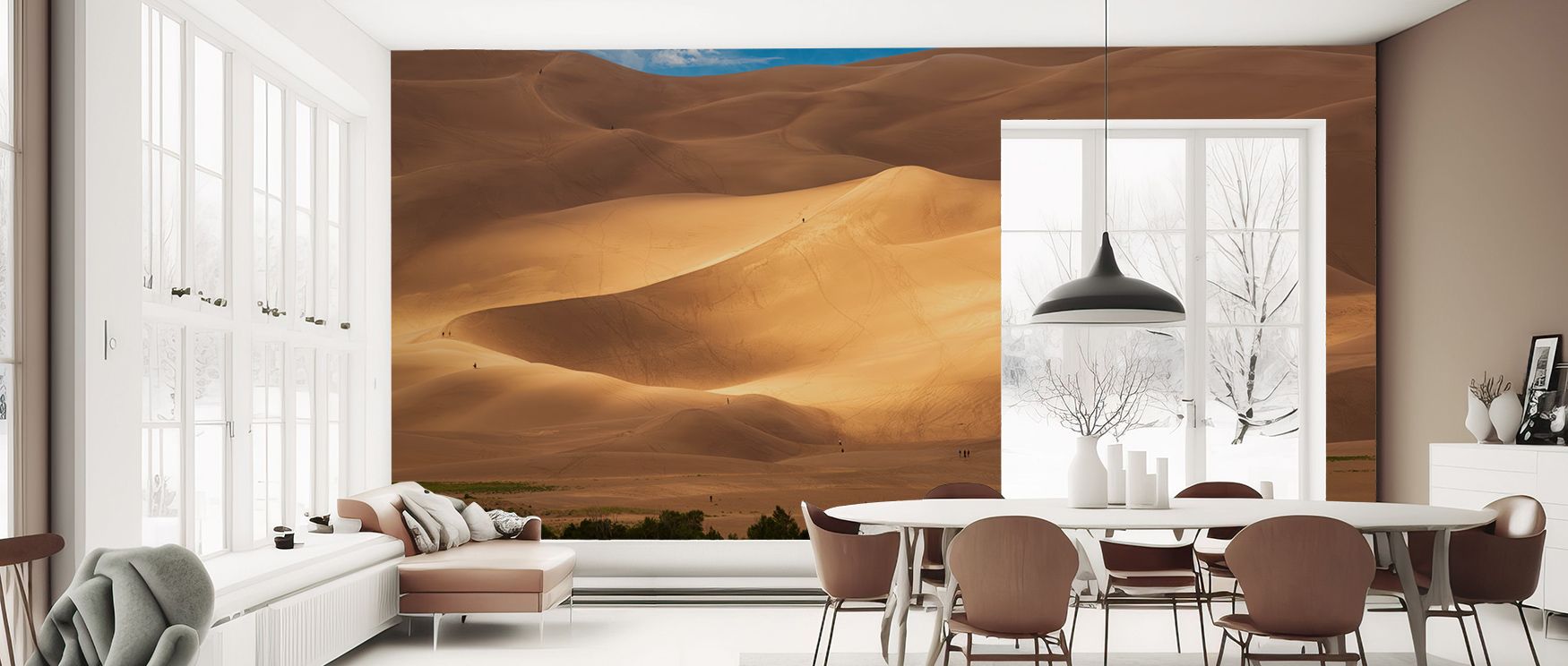In the Sunlit Dune Radiant Desert Wall Art, golden forms merge with luminous skies, reflecting the desert’s balance of majesty and calm. The artwork captures depth through shadow and highlight, producing a sense of expansiveness. This radiant presence enr