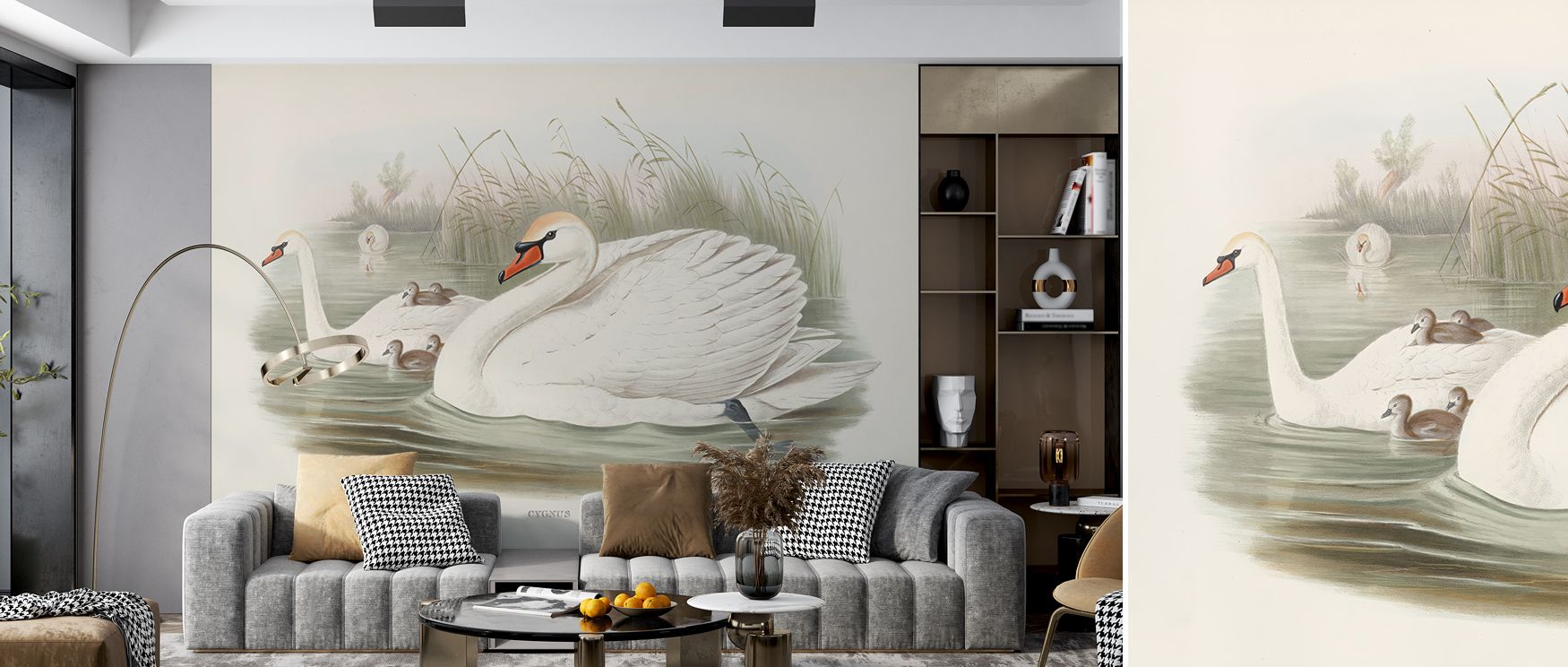 Swan Lake Elegant Wall Art embodies timeless reflection where serene water and swan forms combine in quiet rhythm. Its muted palette conveys gentle sophistication, creating an atmosphere of restful calm. This elegant design enhances bedrooms, living rooms