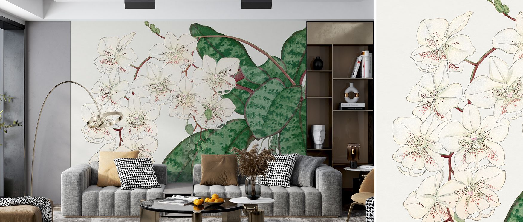 Refined delicacy flows through Tanigami Moth Orchid Elegant Floral Wall Art, where blossoms emerge in harmony across soft tones. Its design captures natural balance, inspiring calm sophistication. This artwork enriches bedrooms, living rooms, or offices, 